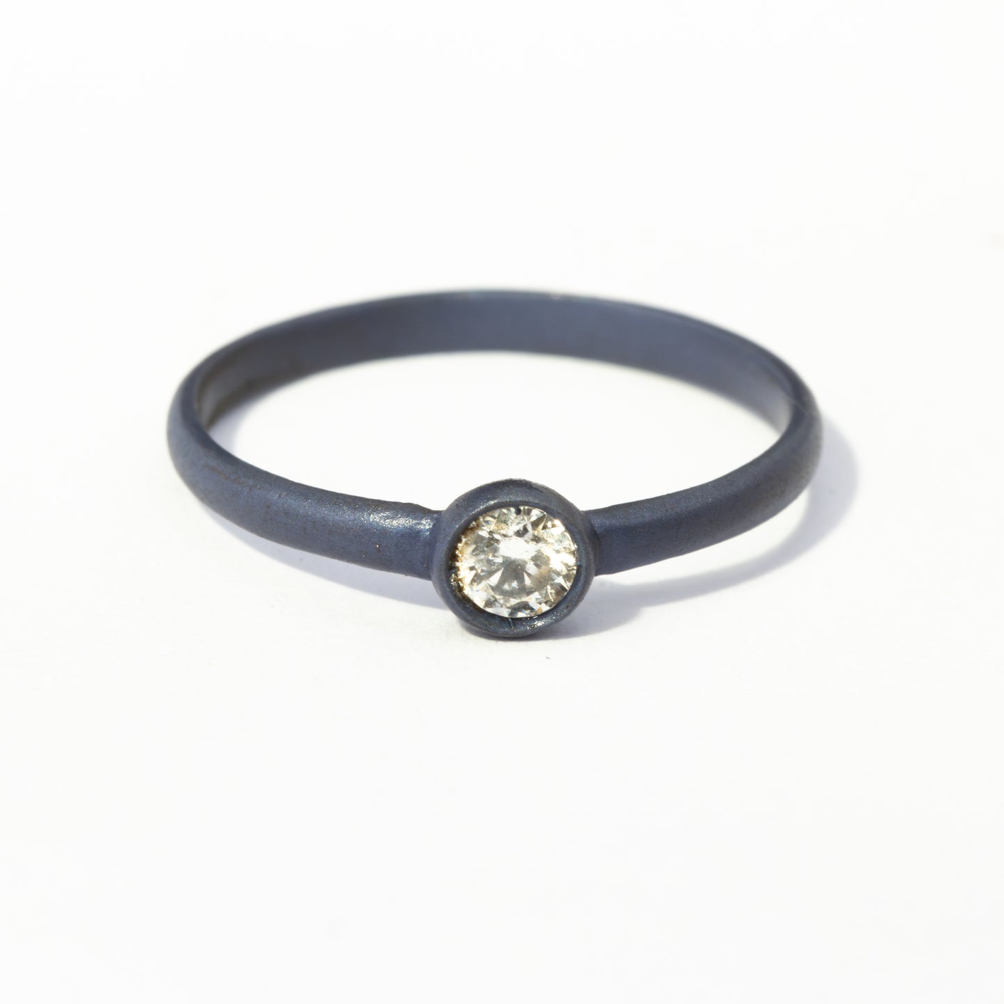 Valentine solitaire ring