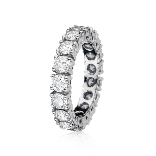 Anello rivière 18kt