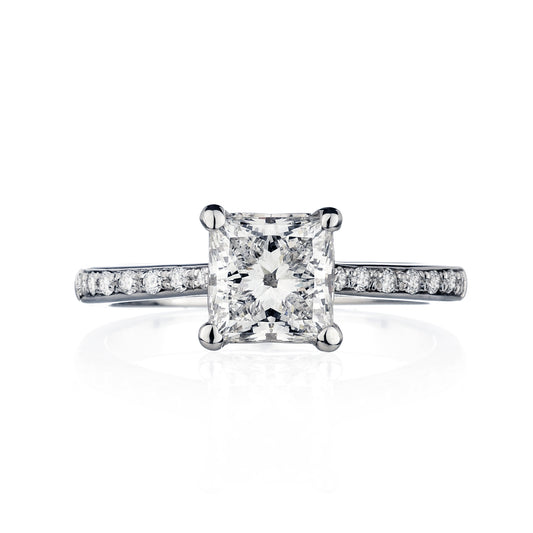 Anello princess 18kt