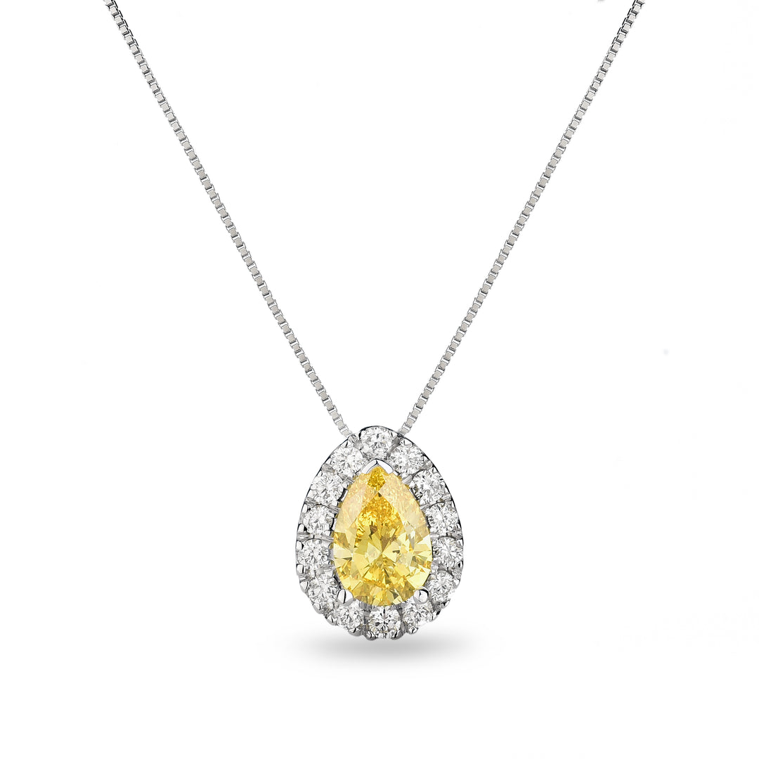 18kt marigold necklace