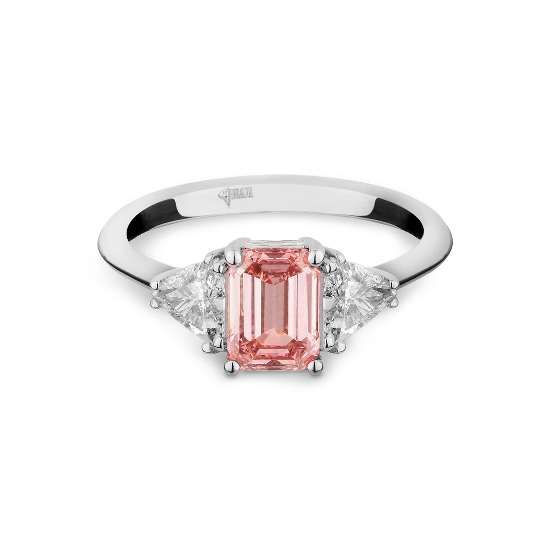 Pink diamond 18kt
