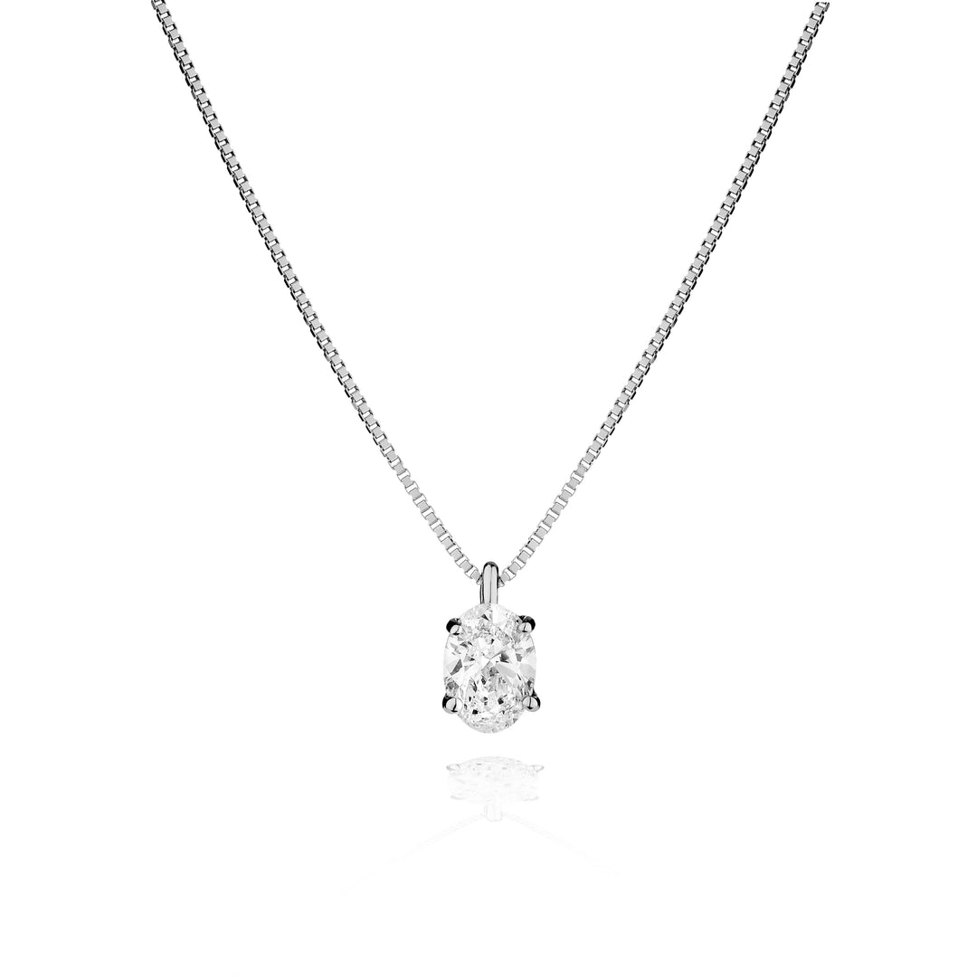 Collana ovale 18kt