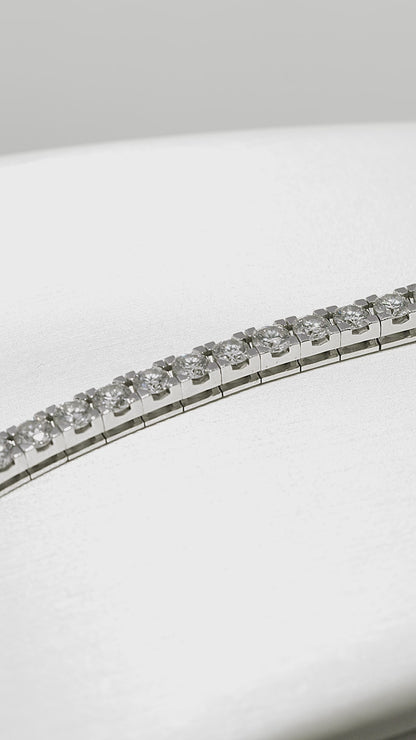 Bracciale tennis 9kt